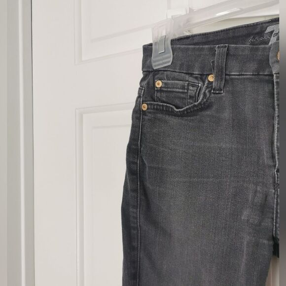 7 For All Mankind high waist skinny jean size 25 - Picture 2 of 6